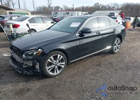2018 Mercedes-Benz C 300 4Matic from USA, damaged, VIN WDDWF4KB9JR413830